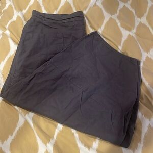 Dark Grey cotton oversized baggy balloon harem pants size L/XL